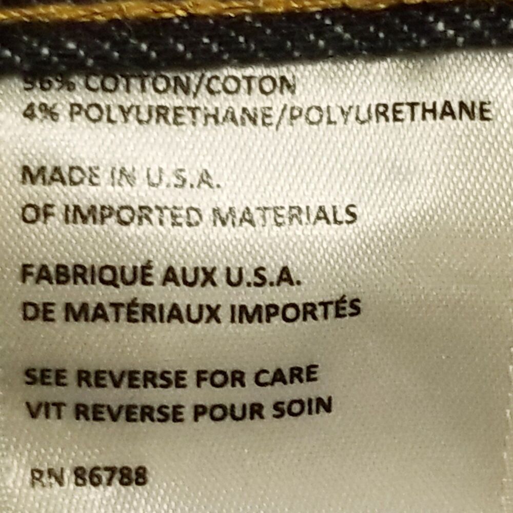 Hiroshi Kato The Pen Jeans Men's Size 31 Selvedge Raw Denim Made In USA (31×26) - Picture 8 of 8
